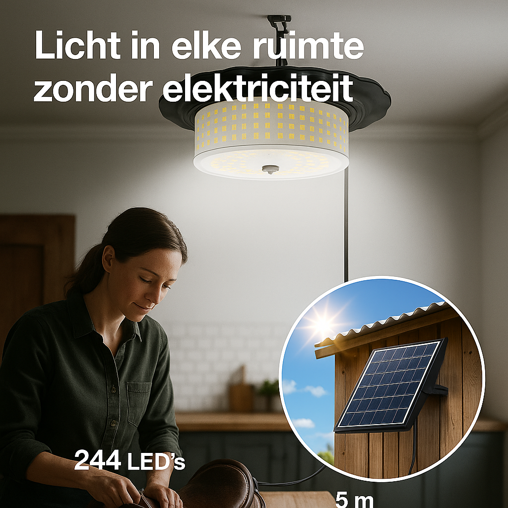 SolarEdge Pro – Nooit Meer Een Donkere kamer of schuur !